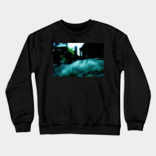 Alien Landscape - Getty Museum Gardens in Los Angeles Crewneck Sweatshirt